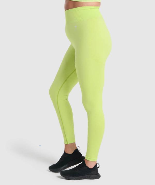 Damske Legíny Gymshark Vital Seamless 2.0 Žlté | WY7289165